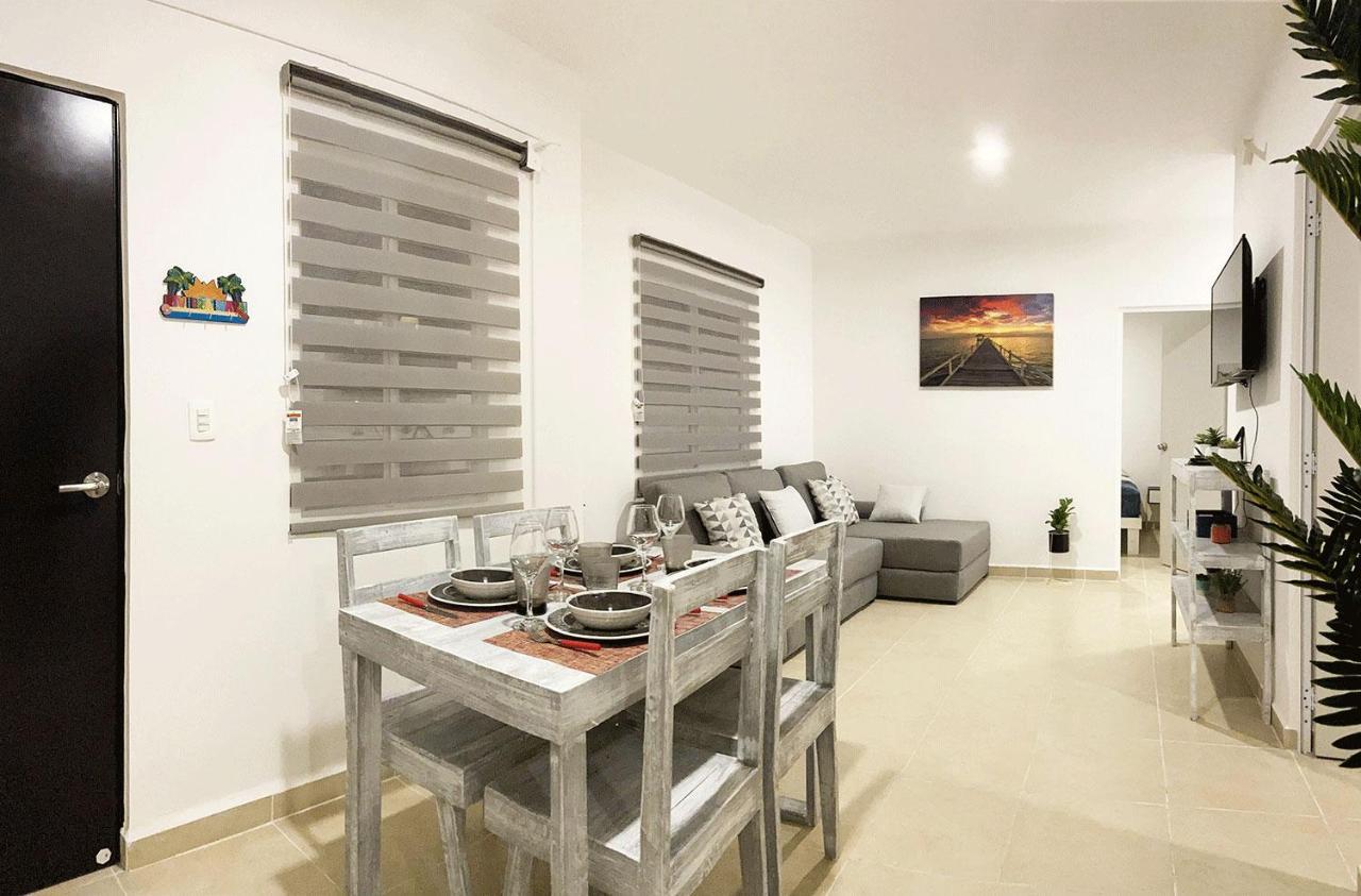 Angels Beach Condo Con Piscina, Parking Y Parque Playa del Carmen Exterior foto