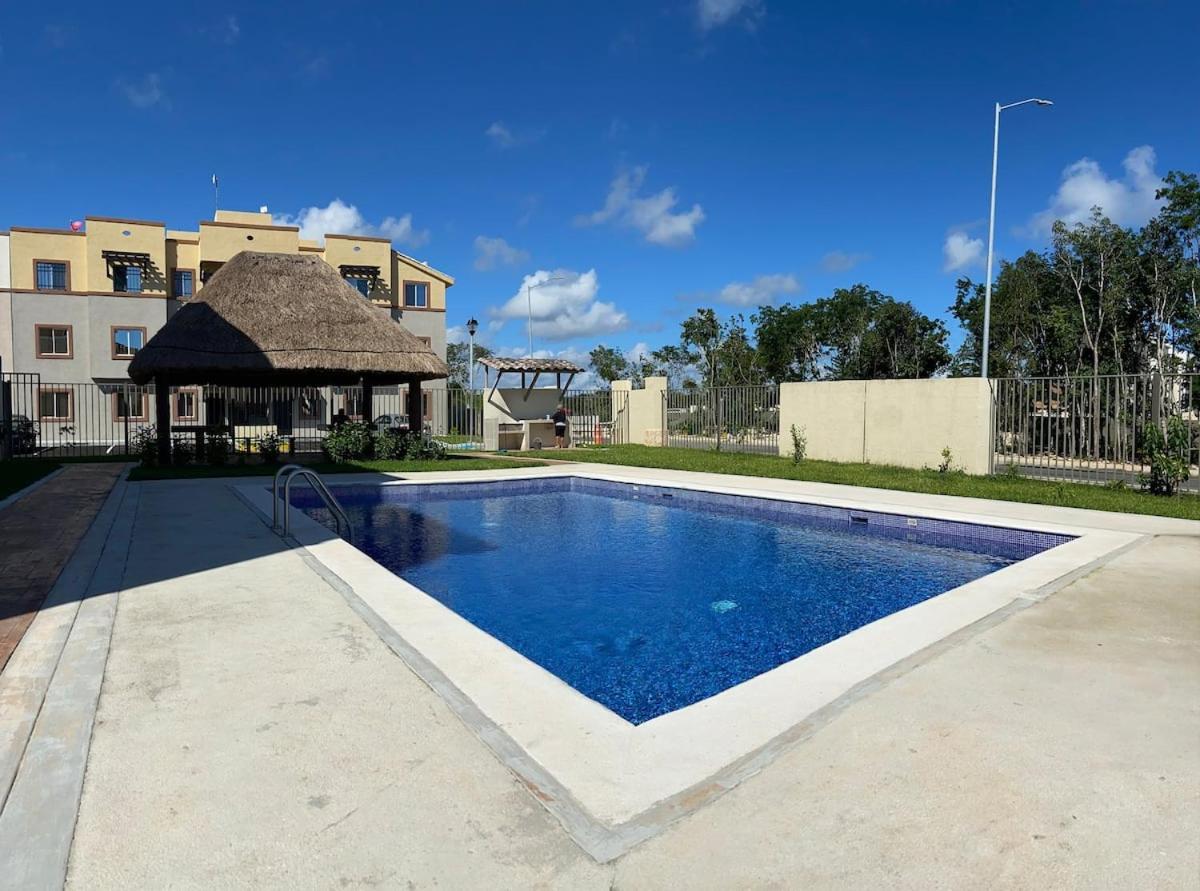 Angels Beach Condo Con Piscina, Parking Y Parque Playa del Carmen Exterior foto